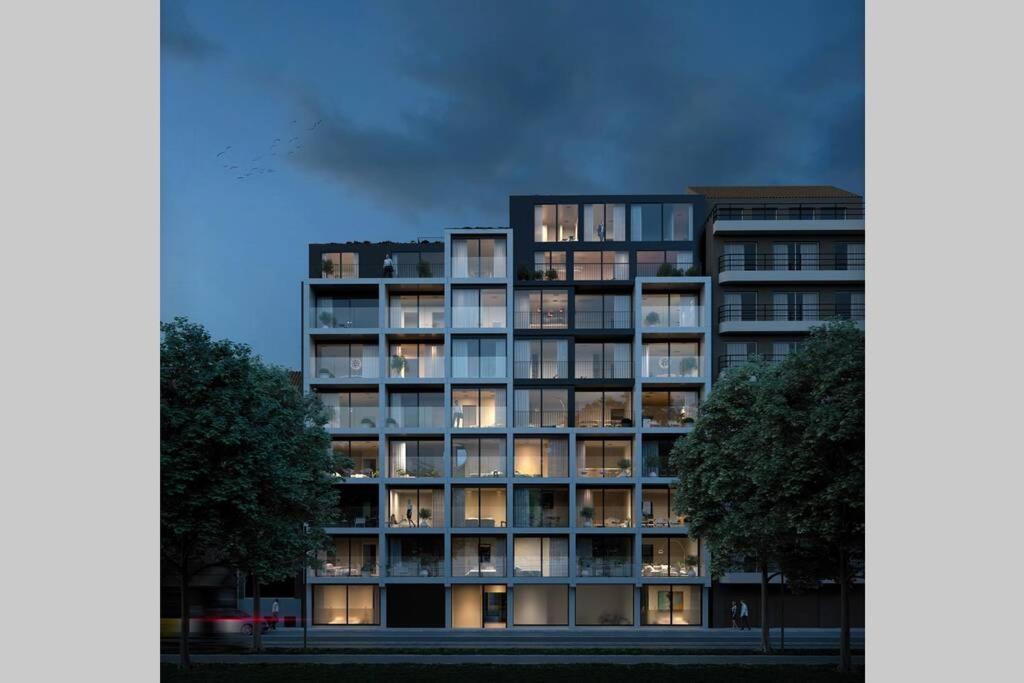 Schitterend Nieuwbouw Appartement In Gent ภายนอก รูปภาพ